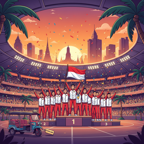 Kebangkitan Indonesia di SEA Games 2025 Thailand: Antara Prestasi dan Daya Tarik Wisata Olahraga